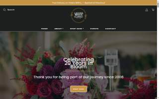 Laguna Beach Florist website