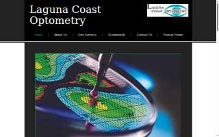 Laguna Coast Optometry website