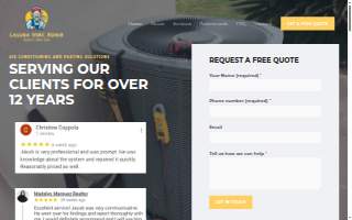 Laguna HVAC Repair website
