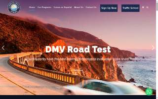 Newport Driving School of Laguna Beach website