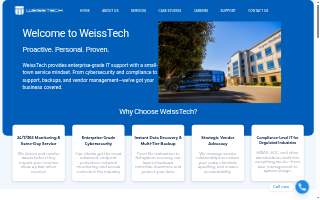 WeissTech, Inc. website