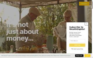 Align Wealth Advisors of Laguna Hills website
