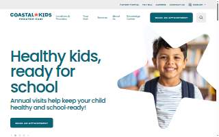Coastal Kids - Laguna Niguel of Laguna Hills website