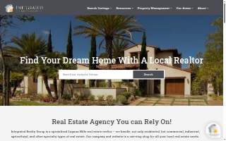 Commercial real estate agency website