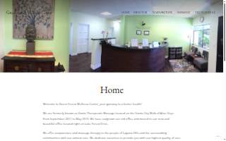 Green Forest Wellness Center website