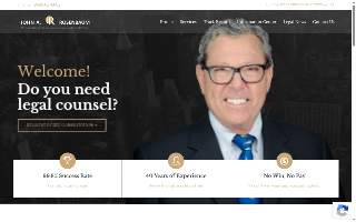 John Rosenbaum Law Offices website