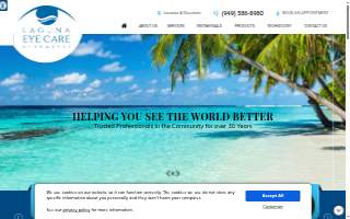 Laguna Eye Care of Laguna Hills website