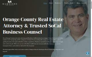 Martinez Law Office, Inc. website