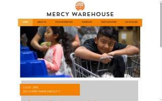 Mercy Warehouse of Laguna Hills website