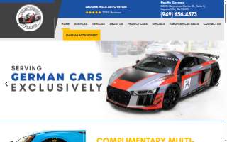 Pacific German, Inc. website