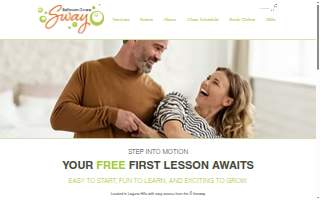 Sway Ballroom Dance website