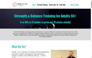 Time Flys Fitness website