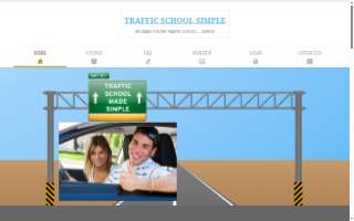 Traffic School Simple website