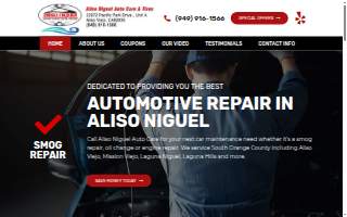 Aliso Niguel Auto Care of Laguna Niguel website