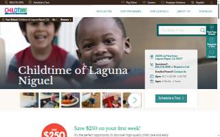 Childtime of Laguna Niguel website