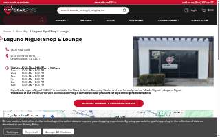 CigarSpots Shop & Lounge website