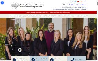 Geiger Law Office, P.C. of Laguna Niguel website