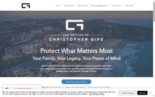 Gipe Law, P.C. of Laguna Niguel website