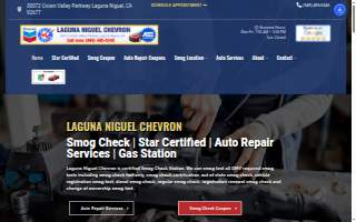 Laguna Niguel Chevron website