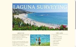 Laguna Surveying of Laguna Hills website