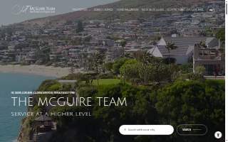 McGuire Team Real Estate website