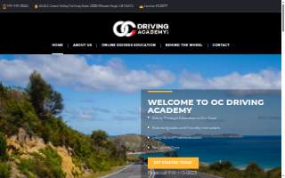 OC Driving Academy of Laguna Niguel website