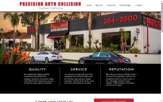 Precision Auto Collision Inc website