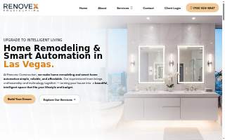 Renovex Construction website
