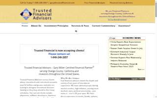 Trusted Financial Advisors of Laguna Niguel website
