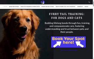 Furry Tail Training: For Dogs and Cats website