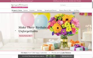 Gerryann's Flowers of Lake Elsinore website