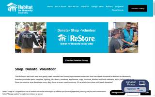 Habitat For Humanity Inland Valley-ReStore Lake Elsinore website