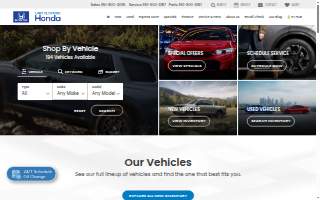 Lake Elsinore Honda website