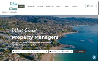 West Coast Property Managers of Lake Elsinore website