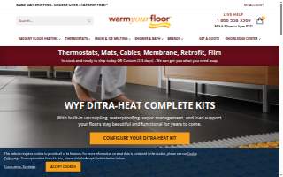 Warm Your Floor website