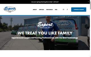 Expert Carpet Care, Inc. website
