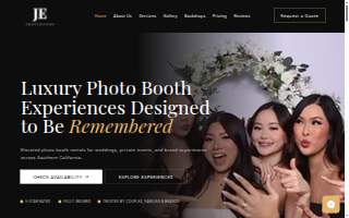 JE Photobooth of Lakewood website