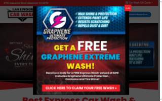 Lakewood Car Wash & Detail Center website