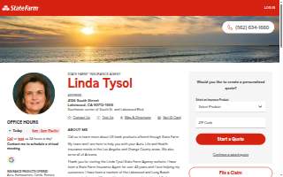 Linda Tysol - State Farm Insurance Agent website