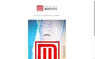 Moreau Architects website