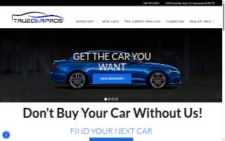 TrueCarPros website