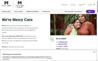 Mercy's Elderly Life Care website