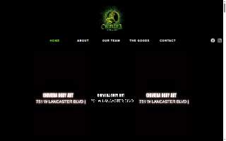 Chimera Body Art website