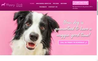 Happy Tails By Sandra website