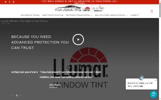 Preferred Window Tinting website