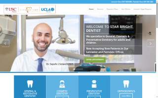 Star Bright Dentist Lancaster website