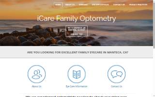 iCare Family Optometry of Lathrop website