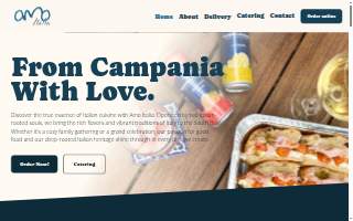 Amo Italia website