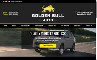 Golden Bull Auto Inc website