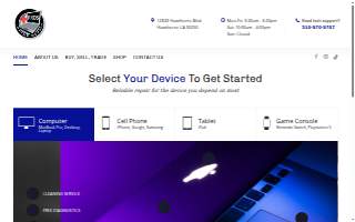 Laptop Repair Pros of Lawndale website